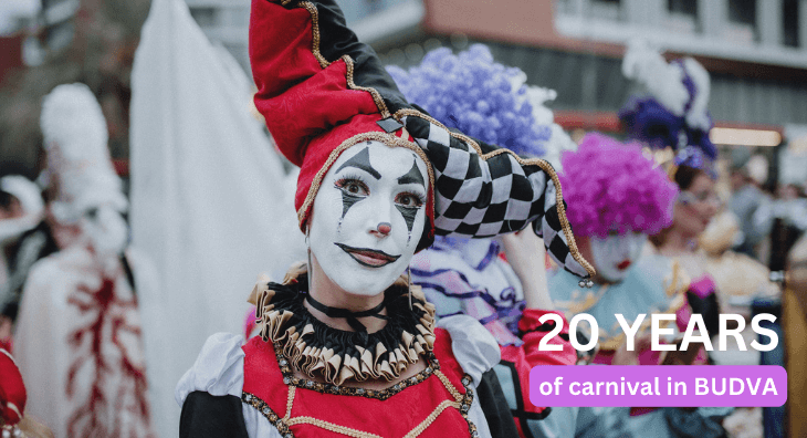 20 years of the international carnival in Budva