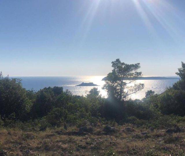 Land for sale in Lustica-peninsula Žanjice Christoph Shoen Astra Real Estate Montenegro