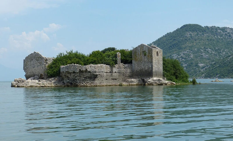 ancient fortress on skadar lake montenegro astra real estate