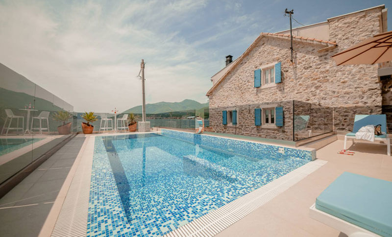 montenegro bay of kotor villa for sale astra real estate agency